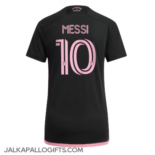 Inter Miami Lionel Messi #10 Vieraspaita Naiset 2023-24 Lyhythihainen